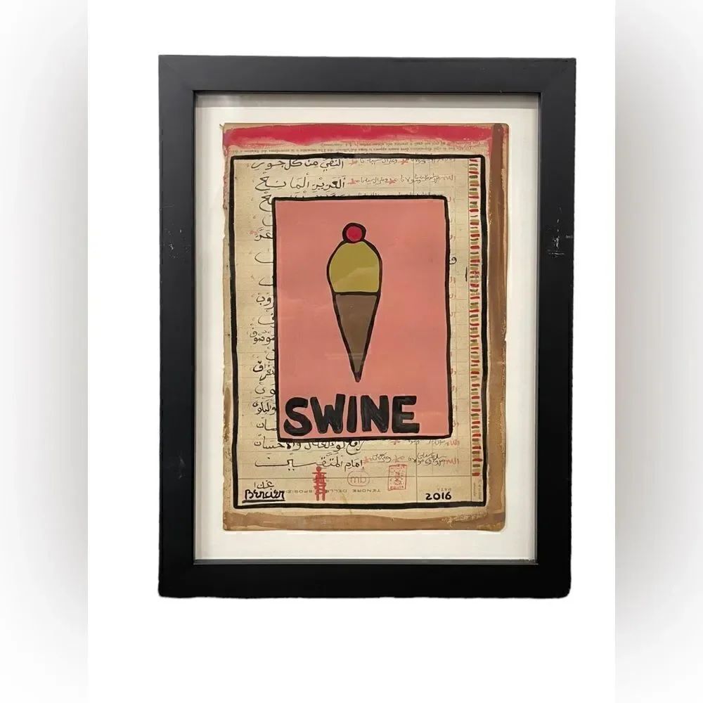 “The Healin’ Symbols.” Art Collection, “Swine”